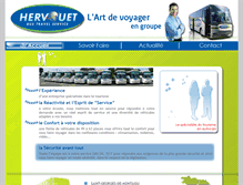 Tablet Screenshot of hervouet-bus.com